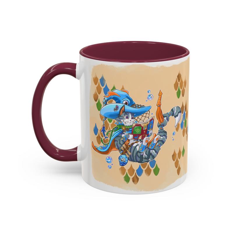 Nautical Mage Cat Mug