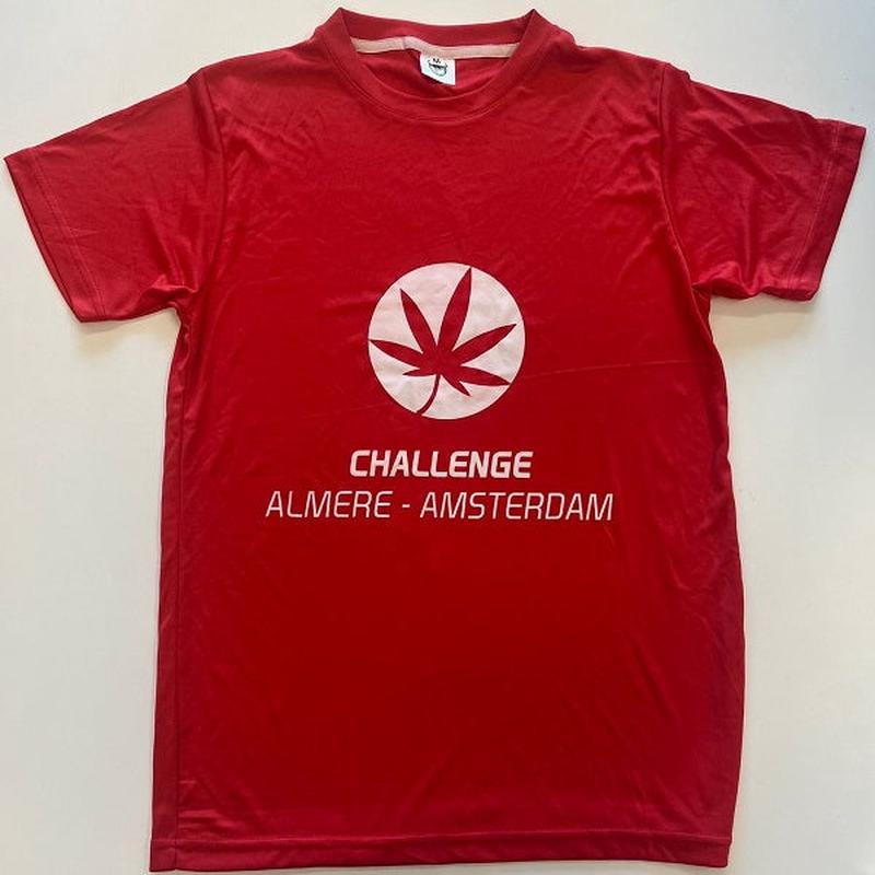 SHIRT CHALLENGE ALMERE-AMSTERDAM WEED (UNISEX)