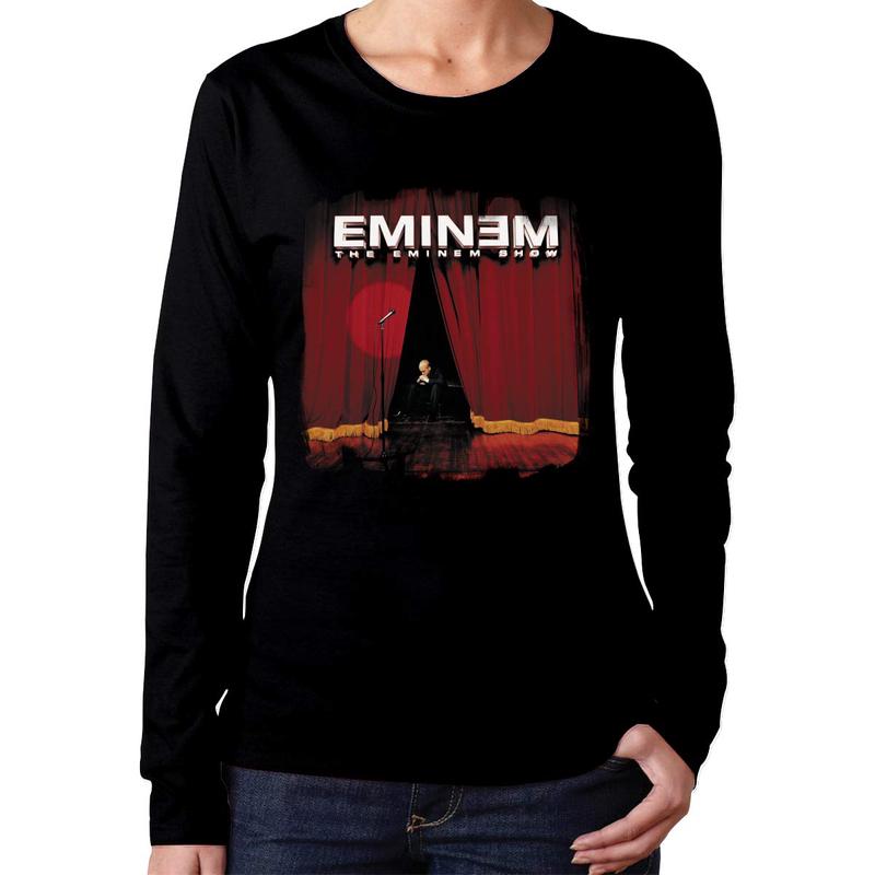 Cover your body with amazing  Women\’s The Eminem Show Music Band Lightweight Long Sleeves Tops