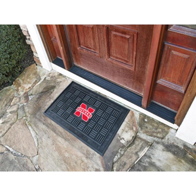 Nebraska Cornhuskers NCAA Vinyl Doormat (19×30)